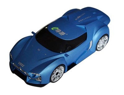 e導游V802電子狗 直降300元！藍色跑車外觀引領行車安全新潮流